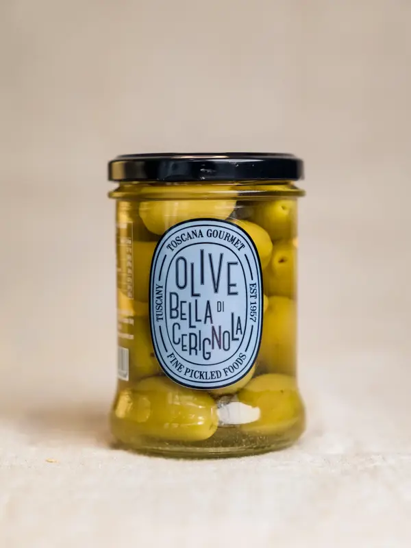 Olive Bella di Cerignola – Store Italienske Gourmetoliven i Glass
