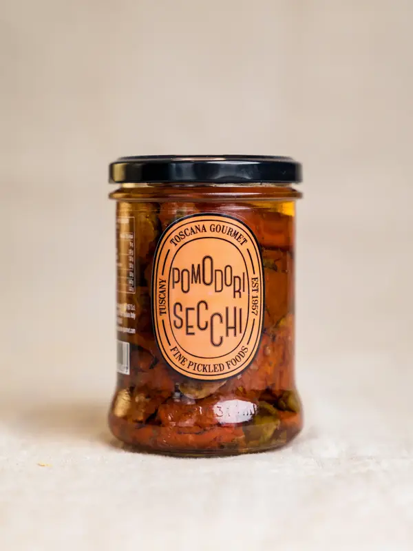 Pomodori Secchi – Soltørkede Italienske Tomater i Solsikkeolje